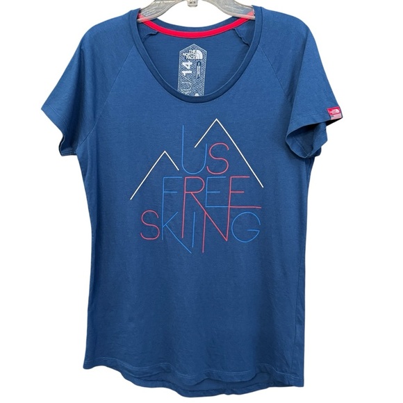 The North Face U.S. Freeskiing Graphic T-Shirt Sz S - Picture 1 of 5